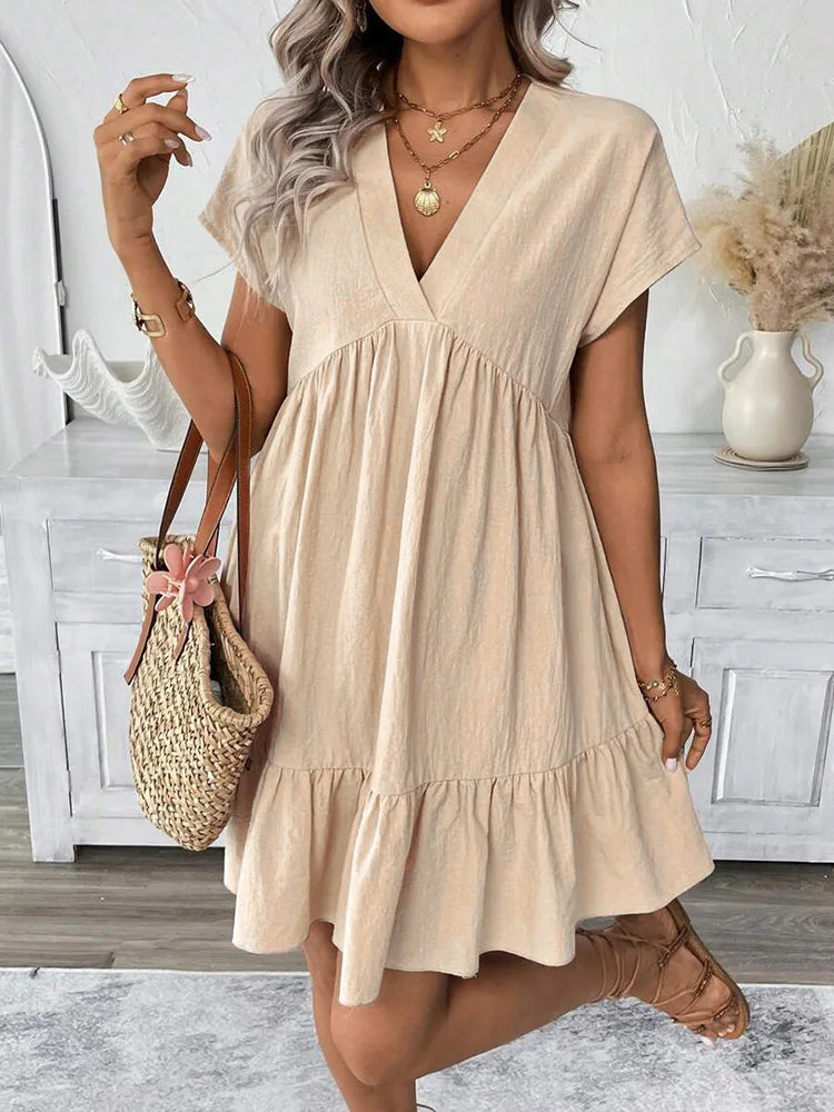 Elaya™ | Belted Maxi Shirt Dress