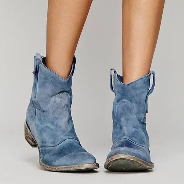 Sierra | Vintage Western Ankle Boots