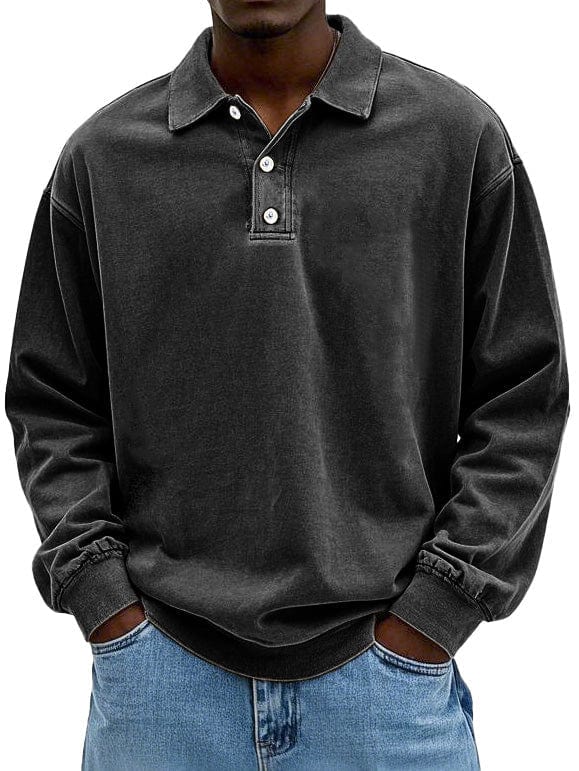 Maxime Long Sleeve Polo Shirt