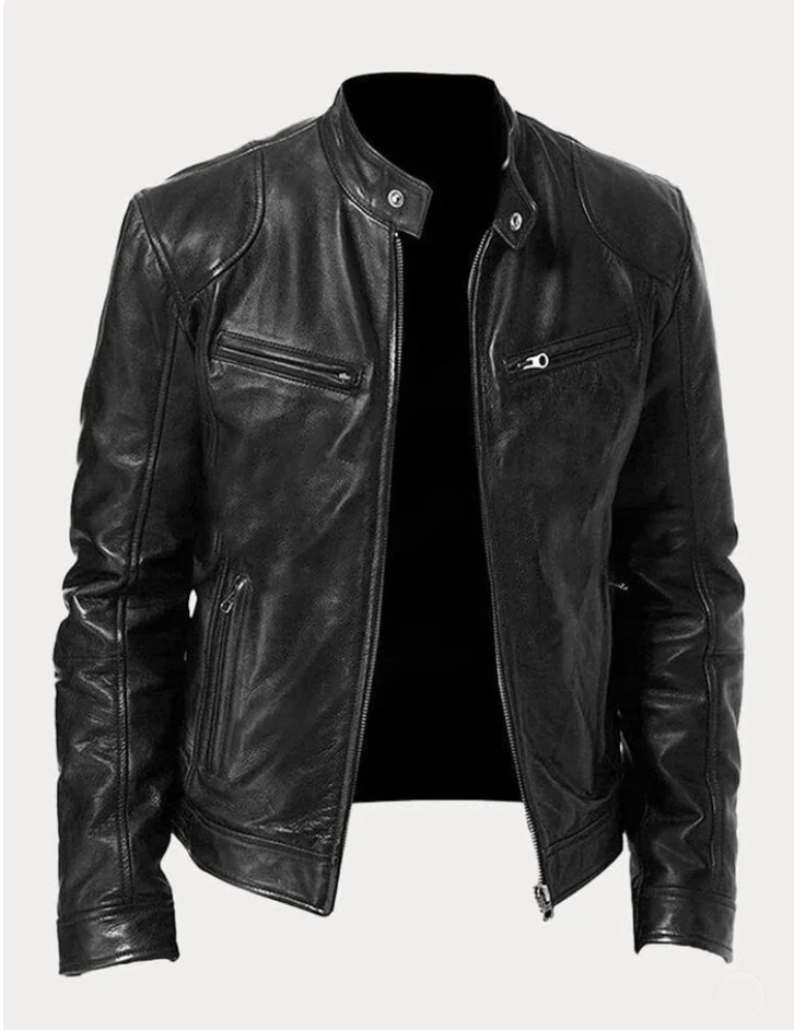 Victor | Casual Leather Jacket