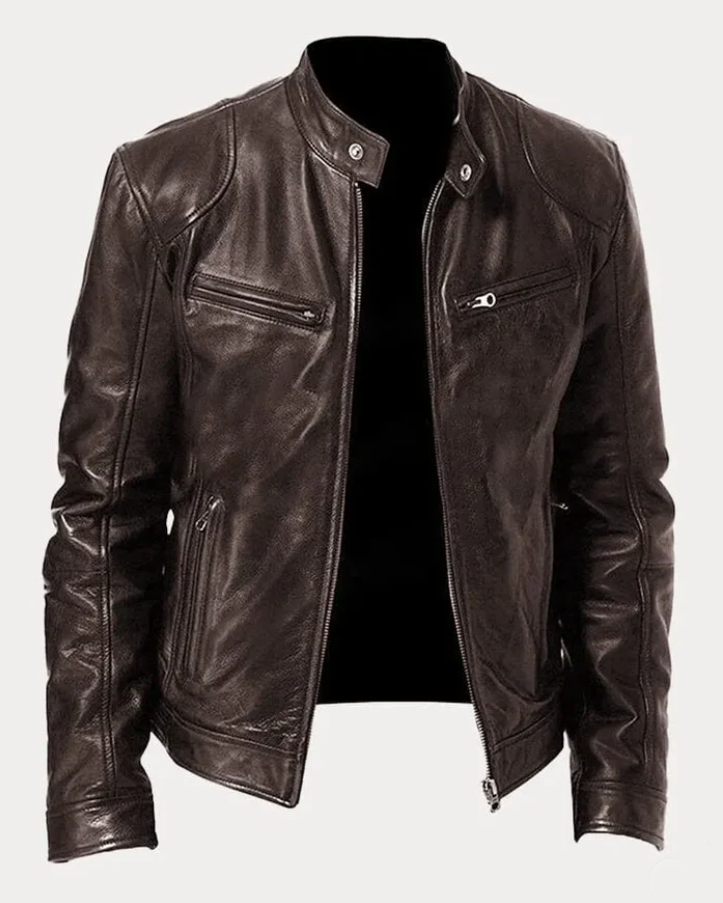 Victor | Casual Leather Jacket