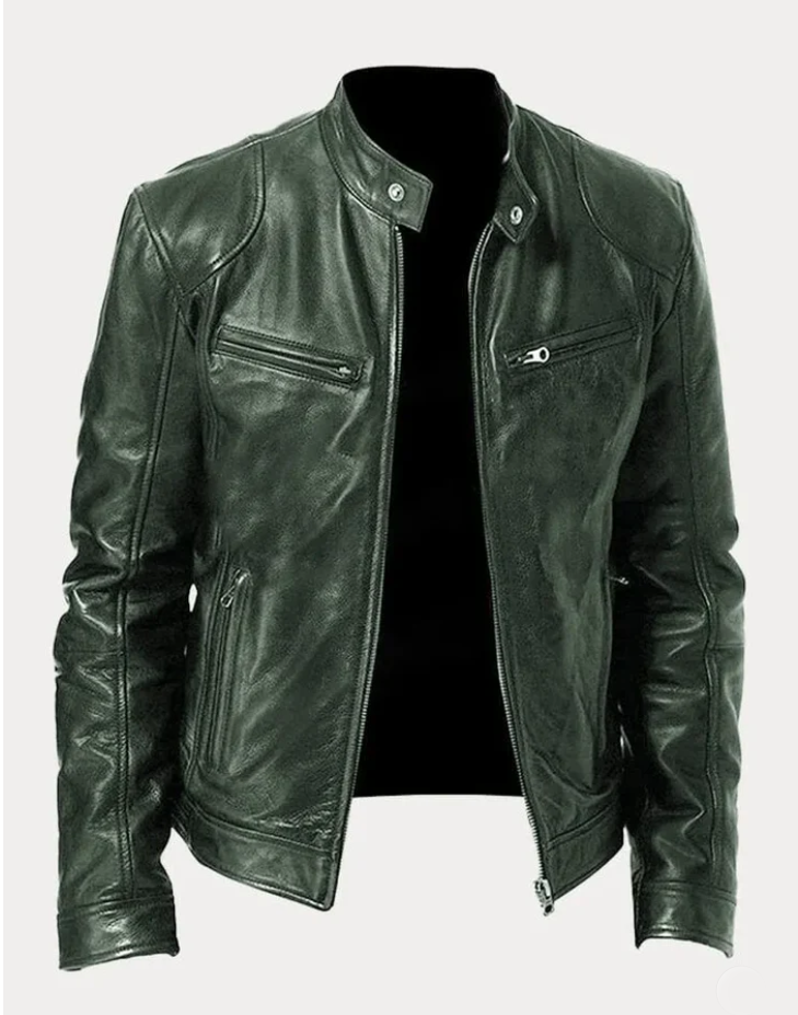 Victor | Casual Leather Jacket
