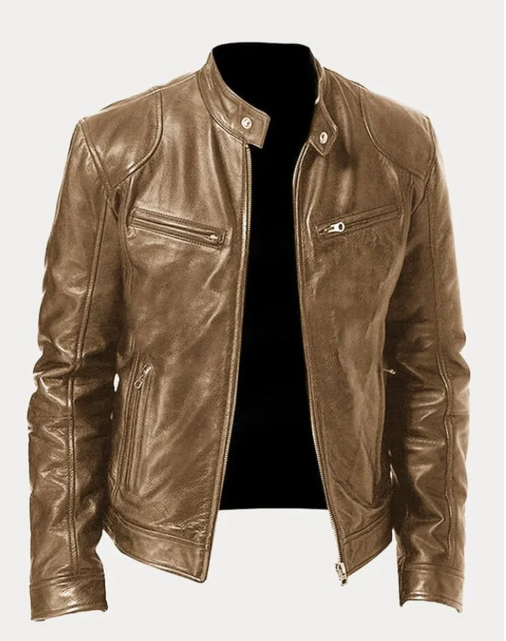 Victor | Casual Leather Jacket