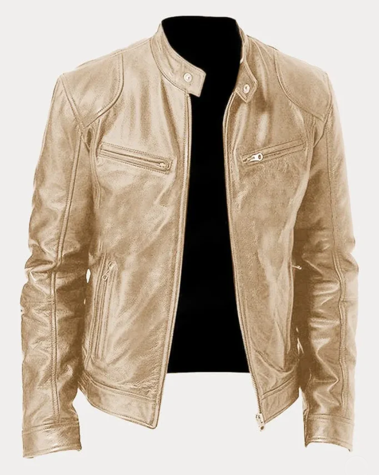 Victor | Casual Leather Jacket