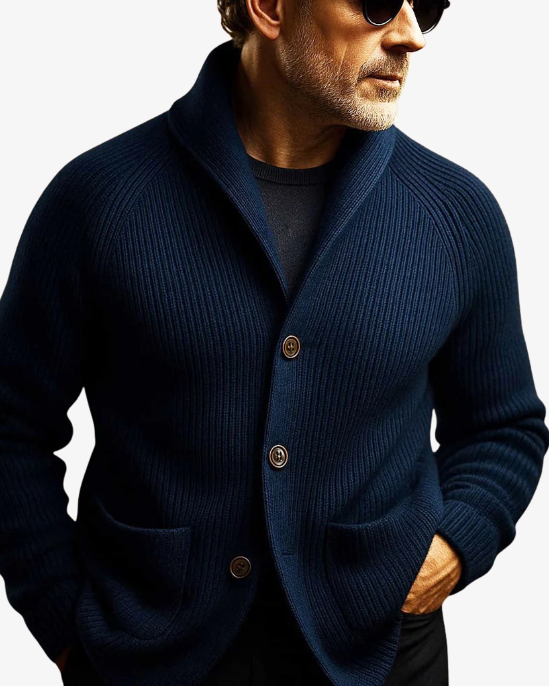 Bruce - Lightweight Knitted Cardigan