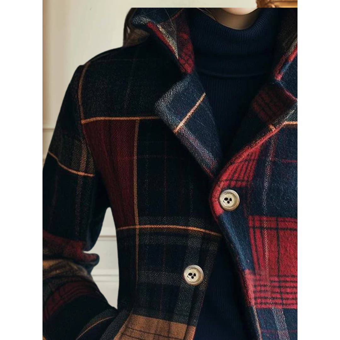 RENEE |CLASSIC PLAID JACKET
