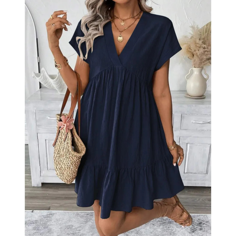 Elaya™ | Belted Maxi Shirt Dress