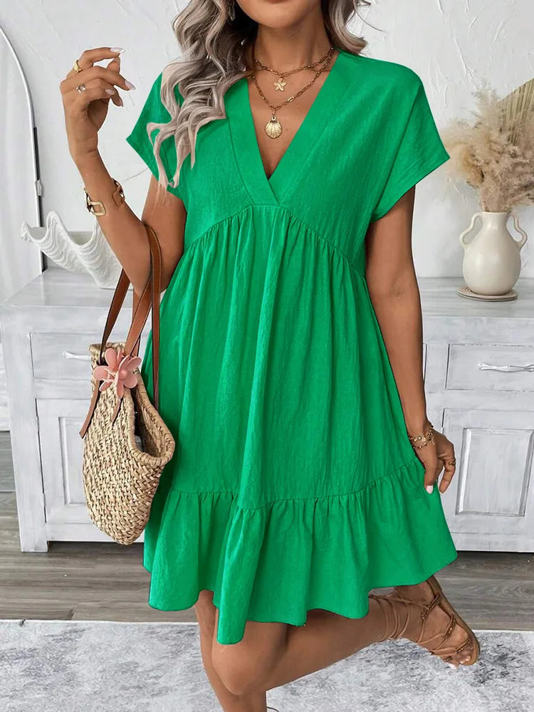 Elaya™ | Belted Maxi Shirt Dress