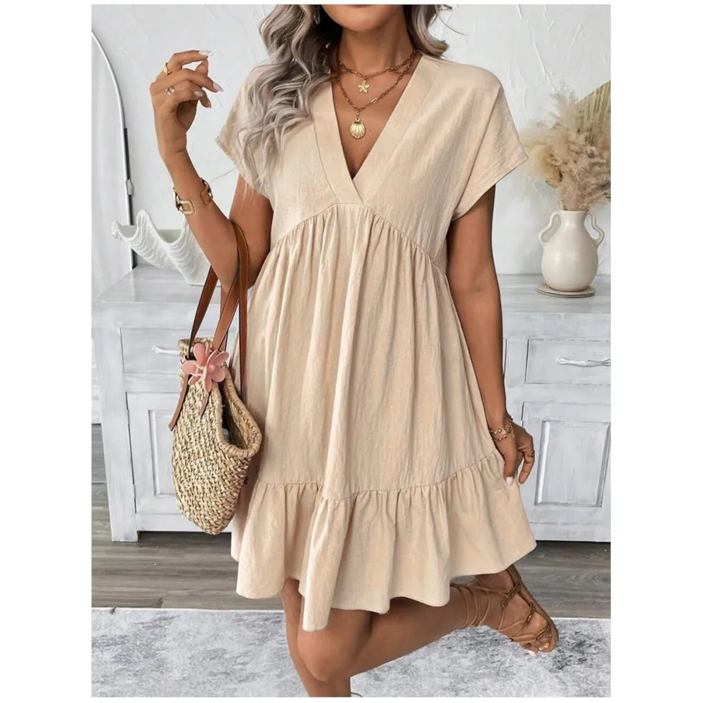 Elaya™ | Belted Maxi Shirt Dress