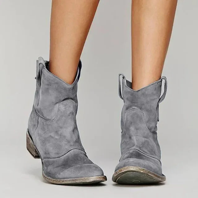 Sierra | Vintage Western Ankle Boots