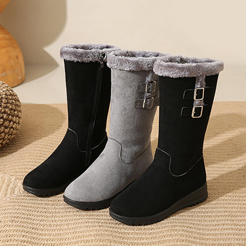 💖💥 Limited Time – 70% DISCOUNT! Women's Mid-Calf Snow Boots, Warm & Stylish
